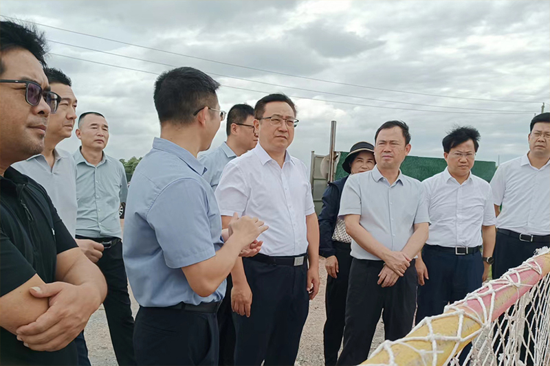 贛州市委常委、副市長何琦一行蒞臨挺進(jìn)環(huán)保D5地塊土壤治理項(xiàng)目調(diào)研指導(dǎo)